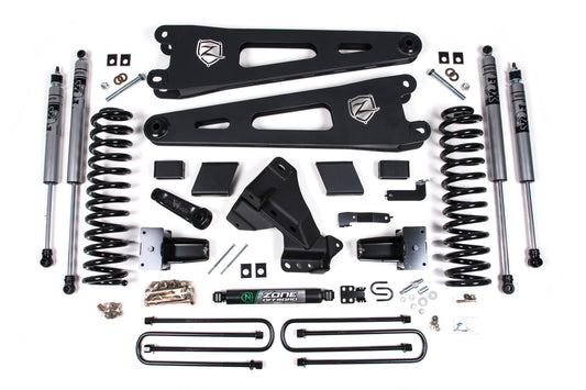 4" Radius Arm Lift Kit by Zone Offroad