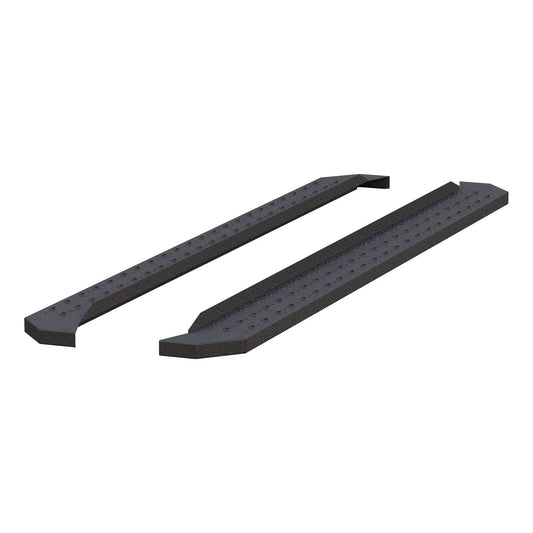 ARIES C2891 RidgeStep Commercial Running Boards 6.5 in. 91 in. Length VersaTrac Brackets Sold Separately Textured Black Powder Coat Carbon Steel RidgeStep Commercial Running Boards