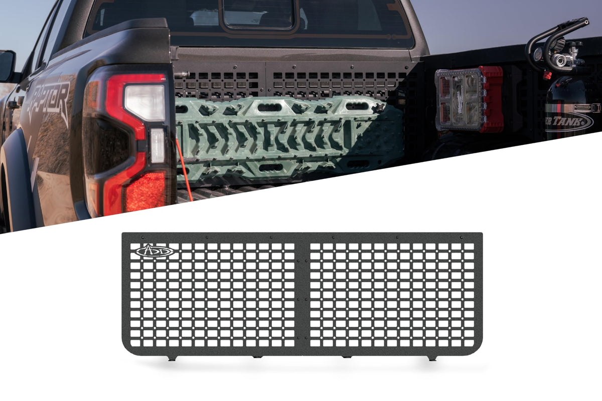 Addictive Desert 24C Ford Ranger Raptor Bed Cab MOLLE Panels 5 ft Bed - AC7202101NA