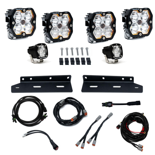 Baja Designs 2125 Raptor Fog Pocket Kit Squadron Pro 2.0/S1 Clear Multi Patterns - 44-0020