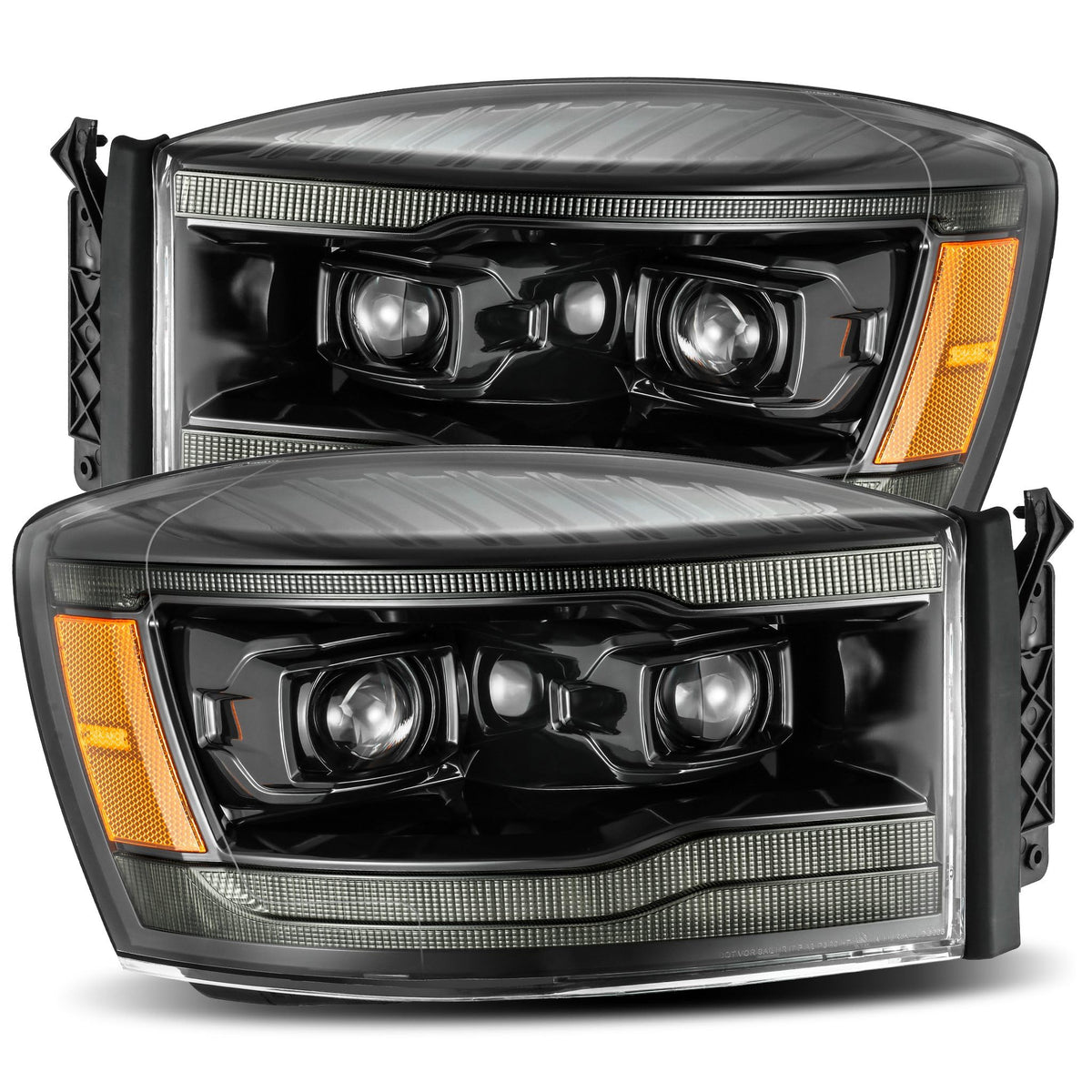 AlphaRex USA 0608 Ram 1500/0609 Ram 2500/3500HD Luxxseries LED Projector Headlights - 880533