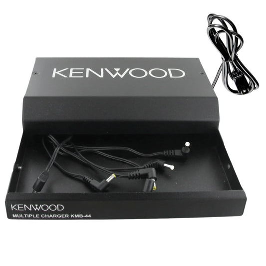 KENWOOD KMB-44K Six Unit Charging Cup and Multi AC Adapter Ã¢â‚¬â€œ Charge Six PKT-23 Radios or KNB-71L Batteries, Space Saving Design, Reliable Power for Business