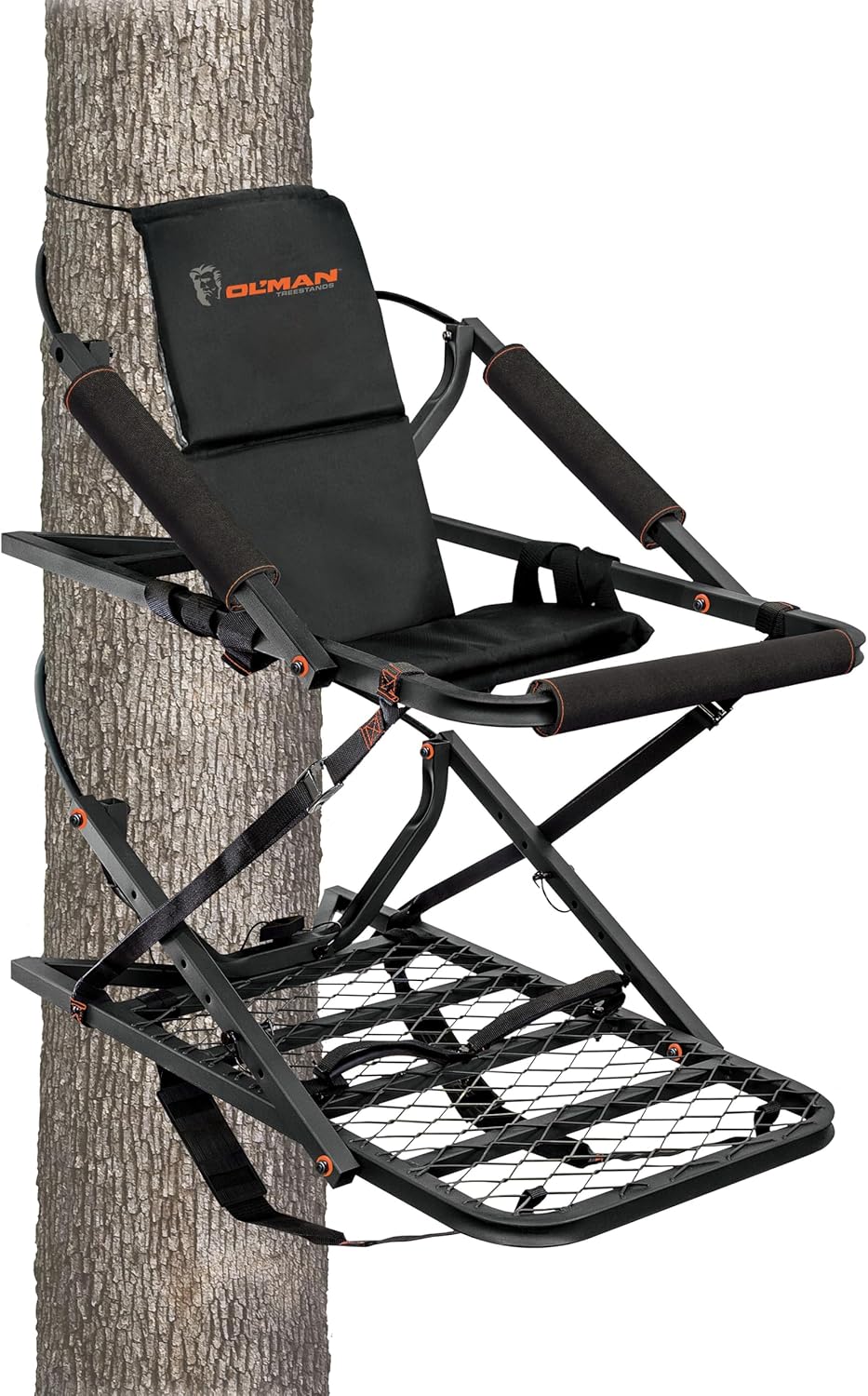 OL'MAN Stealth Mode Steel Climbing Tree Stand