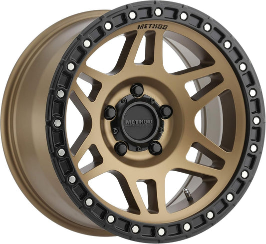 Method Race mr312 17x8.5 5x150 0et 110.5mm method bronze/black street loc wheel Fits select: 2007-2021 TOYOTA TUNDRA, 1998-2011 TOYOTA LAND CRUISER