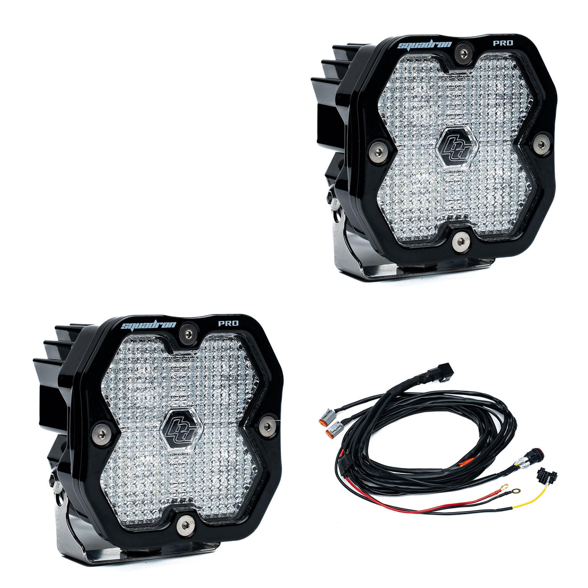 Baja Designs Squadron 2.0 Pro Pair LED WORK/SCENE - 49-7806-2