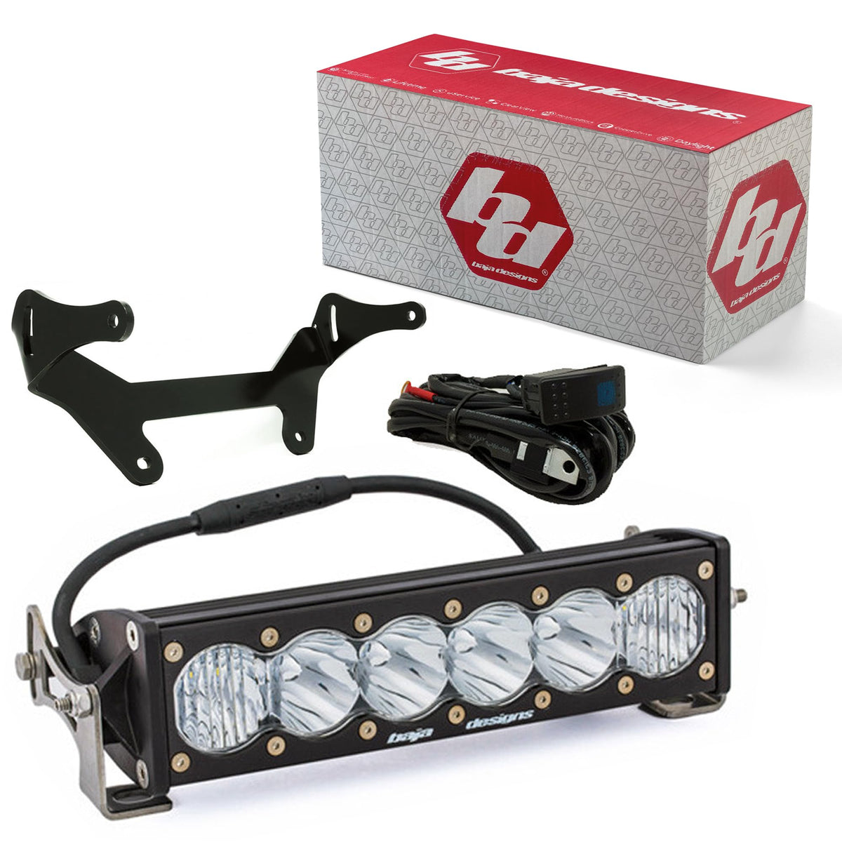 Baja Designs Canam Maverick X3 ONX6 Shock Mount Kit - 447089