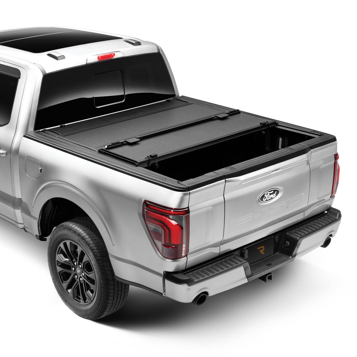 BAK Industries 22C Frontier (with Wo Track System) 5 ft Folding Bakflip MX4 Ezlift Tonneau Cover Black - 450538