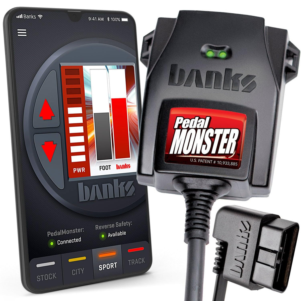 Banks Engineering Pedal Monster Kit Aptiv Gt 150 6WAY Stand Alone for Use with Phone Carb - 64320-C