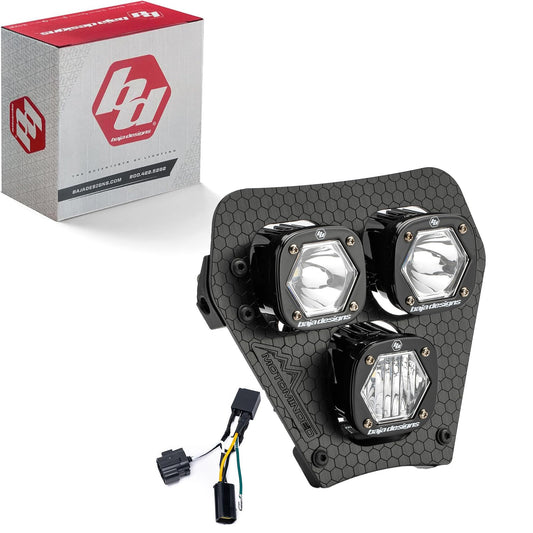 Baja Designs 24C Ktm 350 Excf Triple S1 Hydra (D/C) LED Headlight Kit with Hilow Harness - 38-7015