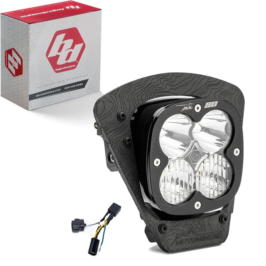 Baja Designs 2425 Es 350/ES 500 XL80 (D/C) LED Headlight Kit with Hilow Harness - 67-7109