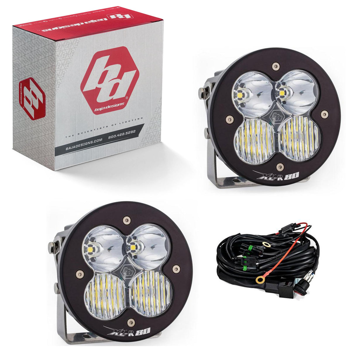 Baja Designs Xlr 80 Pair DRIVING/COMBO - 767803