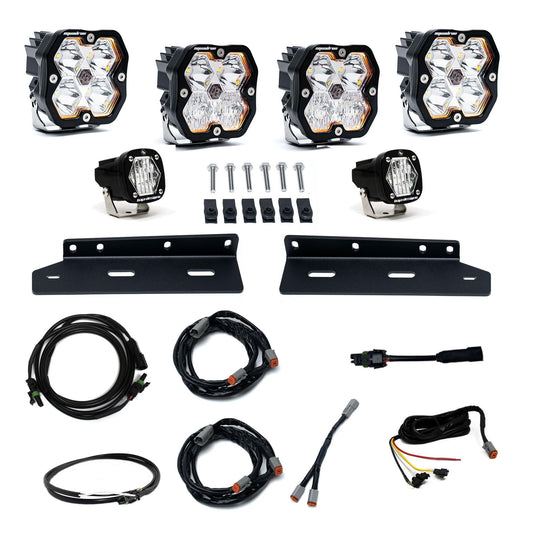 Baja Designs 2125 Raptor Fog Pocket Kit Squadron Sport 2.0 Clear Multi Patterns - 44-0018