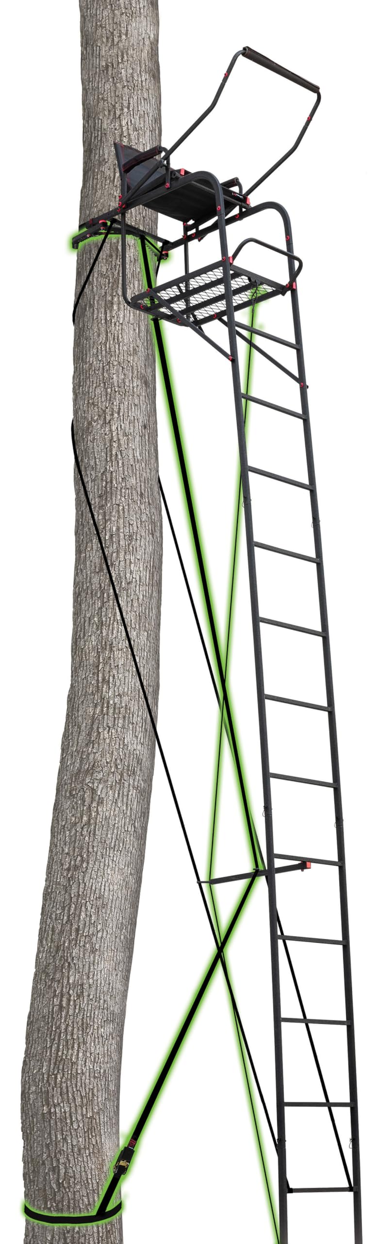 OL'MAN 22â€™ Big Daddy Jaw & Truss Hunting Ladder Tree Stand