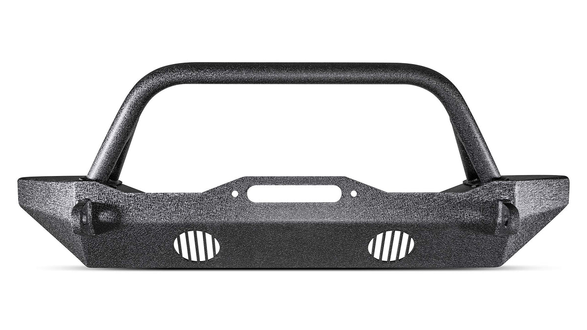 Body Armor 4x4 0718 Wrangler Front Bumper Mid Stubby - JK-19532