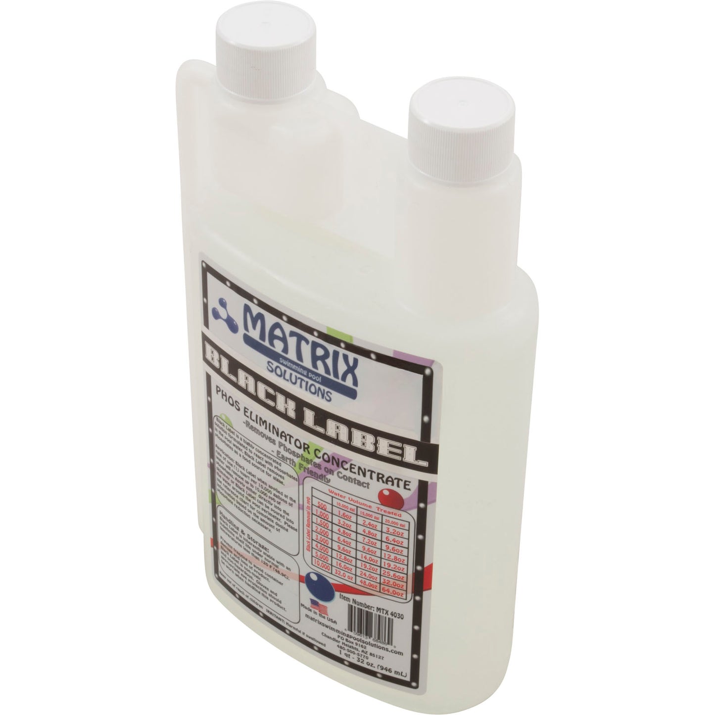Phosphate Remover, Matrix Black Label, Measurable, 32oz