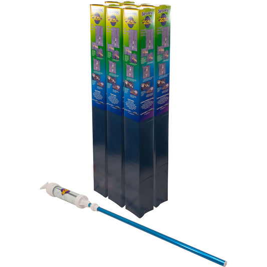 Paradise Spa Vac, 6 Pack Single Boxed Case, Rola-Chem, 7ft