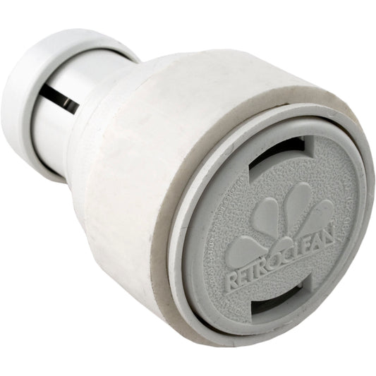 Cleaning Head, Zod Polrs PoolValet,w/Step & Bench Nozzle,Wht