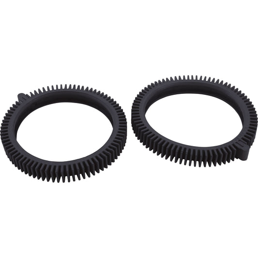 Tire, Front, The Pool Cleaner™, w/Hump, Gunite, Black, qty 2