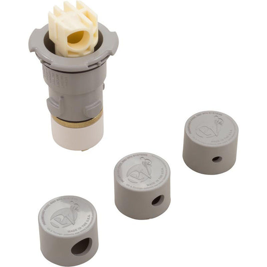 Replacement Nozzle,Paramount PV3, PopUp Head, lt gry, w/Caps