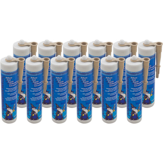 Sealant, Underwater Magic, 12ct, 290ml/9.8oz Tube,Tan