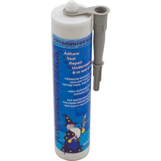 Sealant, Underwater Magic, Single, 290ml/9.8oz Tube, Gray