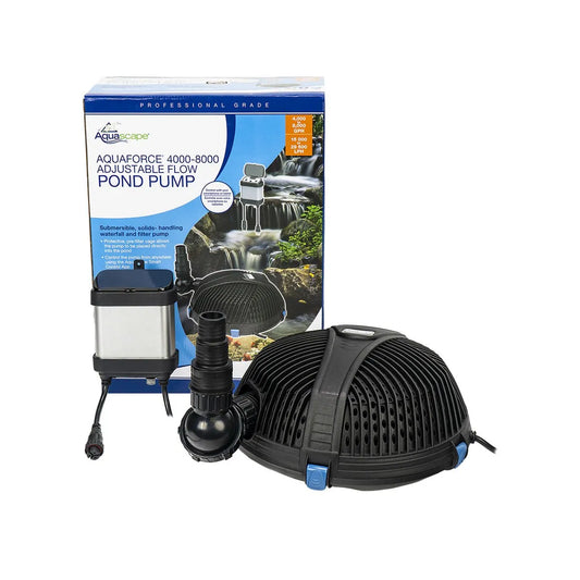 AQUAFORCE 4000-8000 ADJUSTABLE FLOW SOLIDS-HANDLING POND PUMP