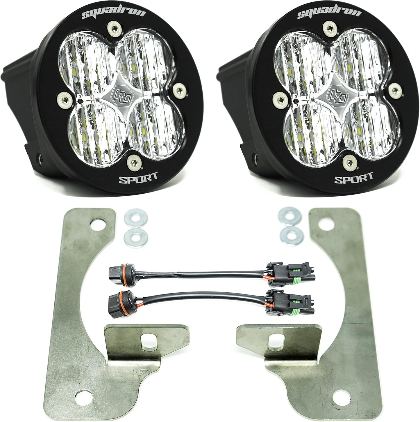 Baja Designs 447068 Black anodize Fog Pocket Kit, 1 Pack
