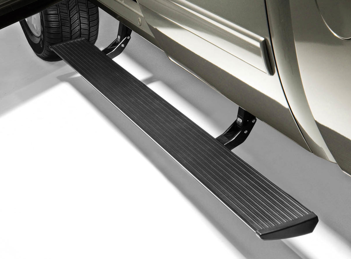 Amp Research 0713 SILV/SIERRA 1500/0714 Gm 2500/3500 HD CREW/EXT Cab(excl Diesel)powerstep - 75126-01A
