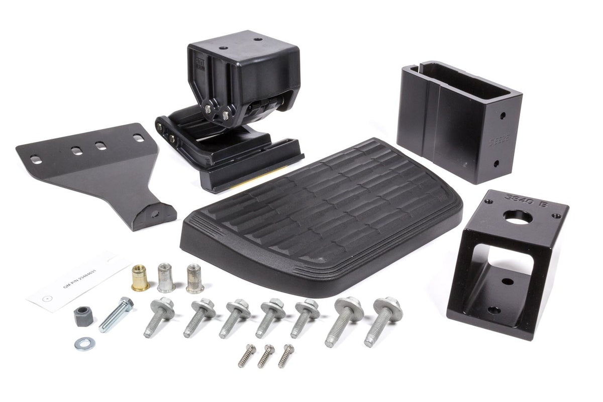 Amp Research 1418 SILV/SIERRA 1500/1519 SILV/SIERRA 2500/3500 DRIVER/PASSENGER Side Behind - 75407-01A