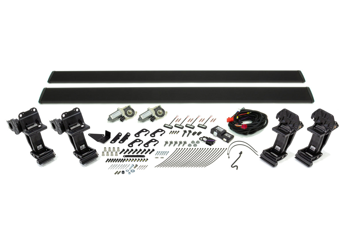 Amp Research 0914 F150 Plug and Play Powerstep with Light Kit - 76141-01A