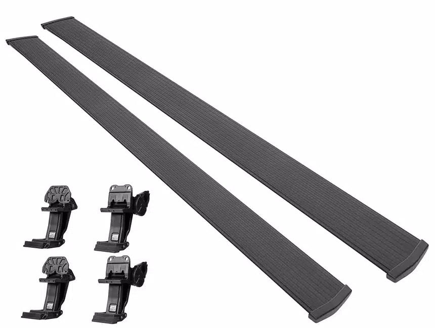 Amp Research 22C Tundra Plug N Play System All Cabs Black - 76338-01A