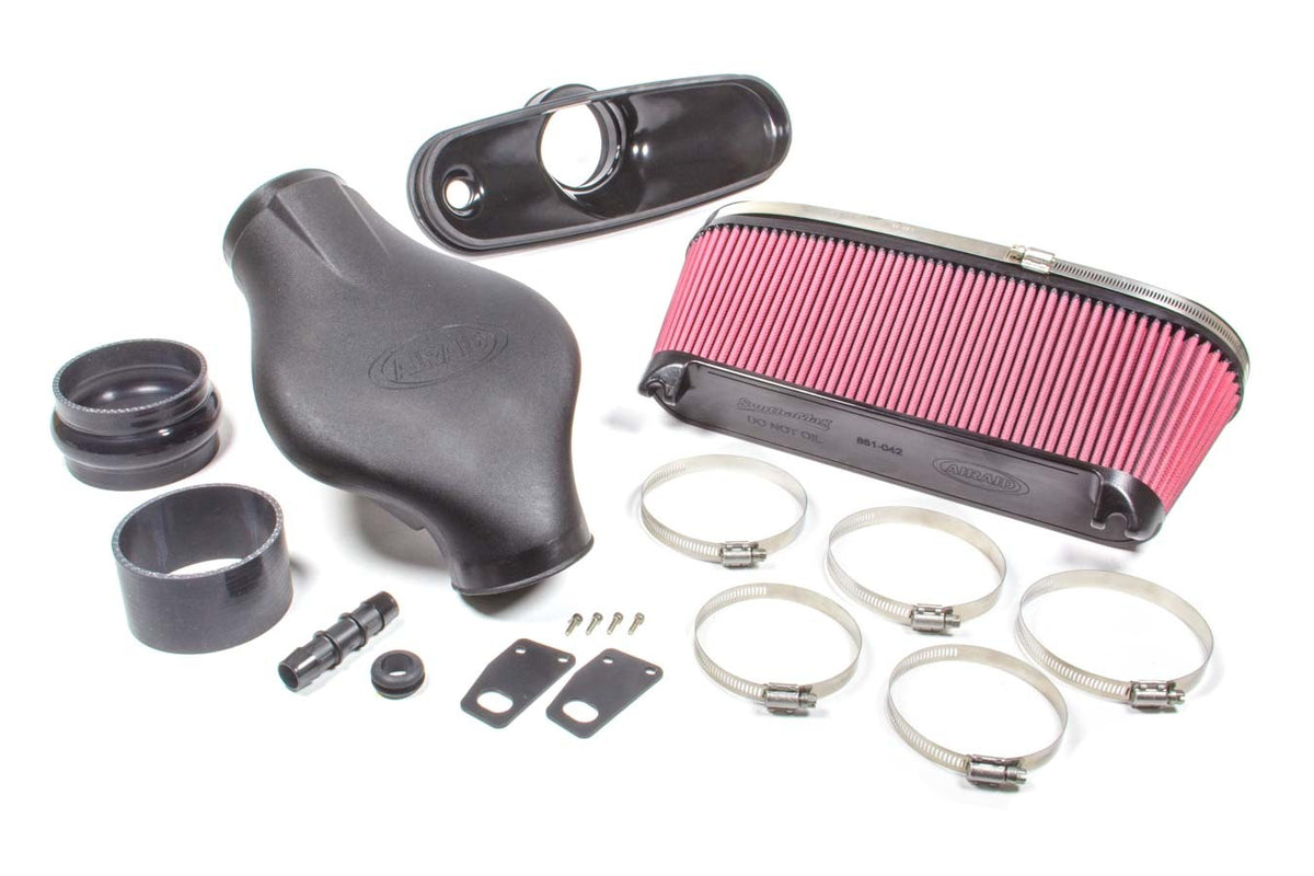 Airaid Corvette C5 Cad with Carbon Fiber TUBE/DRY/RED Media - 251-292