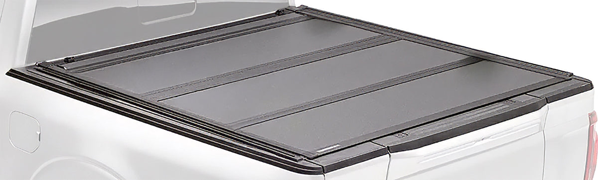 BAK Industries 20C SILVERADO/SIERRA 8.2 ft Bakflip MX4 Ts Hard Folding Tonneau Black - 449134TS
