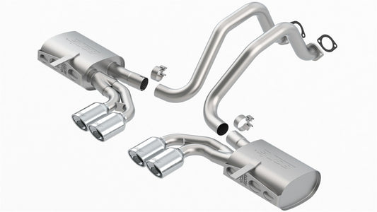Borla Exhaust 9704 Corvette C5/ZO6 5.7L V8 /M RWD 2DR Split Rear Cback System Stype Ii - 140427